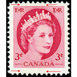 canada stamp 339p queen elizabeth ii 3 1962 M VFNH 001