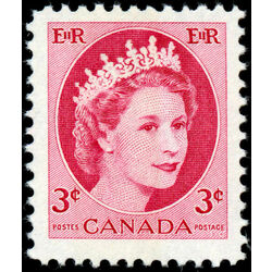canada stamp 339p queen elizabeth ii 3 1962 M VFNH 001