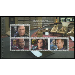 canada stamp bk booklets bk668 star trek year 2 captains 2017