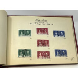 1937 king george vi coronation album collection