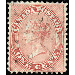 canada stamp 14 queen victoria 1 1859 U VF 039