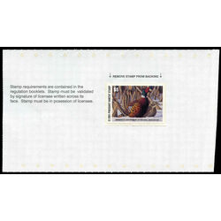 united states pheasant hunting stamps
