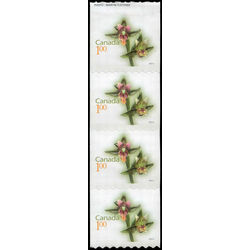 canada stamp 2358i giant helleborine 2010 M VFNH STRIP 4 END