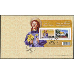 canada stamp 2276 anne of green gables 2008 FDC