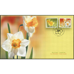 canada stamp 2092 yellow daffodil 50 2005 FDC
