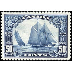 canada stamp 158 bluenose 50 1929