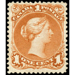 canada stamp 22 queen victoria 1 1868