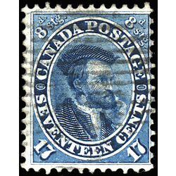 canada stamp 19 jacques cartier 17 1859 U F VF 018