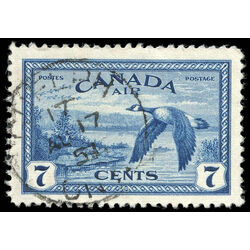 canada stamp c air mail c9ii canada geese near sudbury on 7 1946 U VF 001