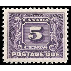 canada stamp j postage due j4a first postage due issue 5 1906