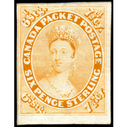 canada stamp 9tciii queen victoria 7 d 1864 M F VF 001