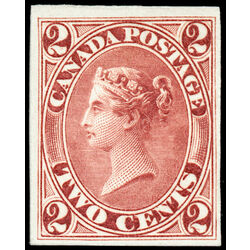 canada stamp 20tc queen victoria 2 1864 M VF 001