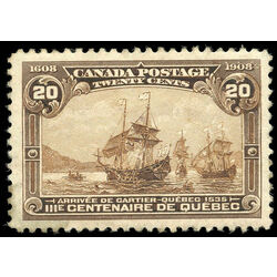 canada stamp 103i cartier s arrival 20 1908 M VF 004
