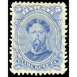 us stamp postage issues hawa32 king kamehameha 5 1866