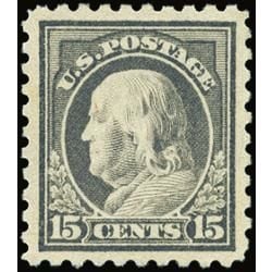 us stamp postage issues 475 franklin 15 1916