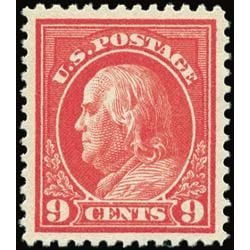 us stamp postage issues 415 franklin 9 1912