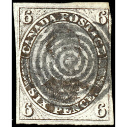 canada stamp 2 hrh prince albert 6d 1851 U F VF 022