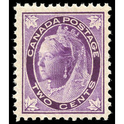 canada stamp 68 queen victoria 2 1897 M F VFNH 007