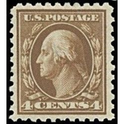 us stamp postage issues 465 washington 4 1916