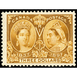 canada stamp 63 queen victoria diamond jubilee 3 1897 M VF 032