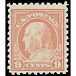 us stamp postage issues 471 franklin 9 1916