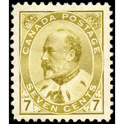canada stamp 92 edward vii 7 1903 M VF 019