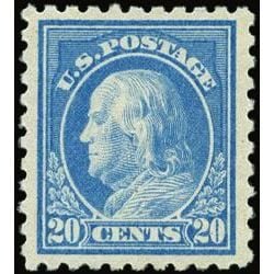us stamp postage issues 476 franklin 20 1916