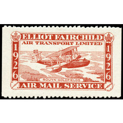 canada stamp cl air mail semi official cl10b elliot fairchild air transport ltd 25 1926