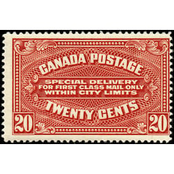 canada stamp e special delivery e2 special delivery stamps 20 1922 M VG FNH 006