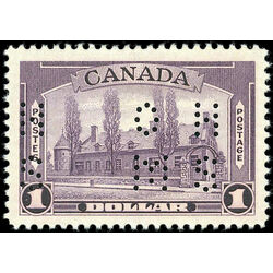 canada stamp o official o245i chateau de ramesay 1 00 1938