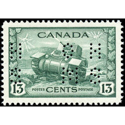 canada stamp o official o258 ram tank 13 1942