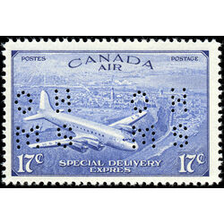 canada stamp o official o10 ce4 air mail special delivery expres 17 1942