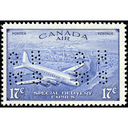 canada stamp o official oce4 air mail special delivery expres 17 1942