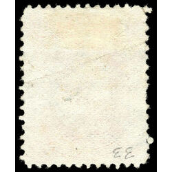 newfoundland stamp 33 queen victoria 3 1870 U VF 019