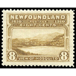 newfoundland stamp 99 mosquito 8 1911 M VF 005