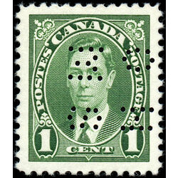 canada stamp o official o231 king george vi 1 1937