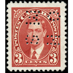 canada stamp o official o9 233 king george vi 3 1937