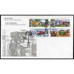 canada stamp 1852a rural mailboxes 2000 FDC
