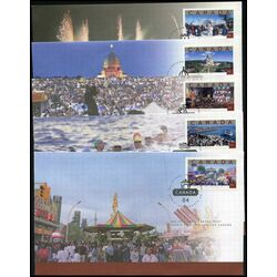 collection of 5 canada first day covers tourist attractions scott 2019 23  