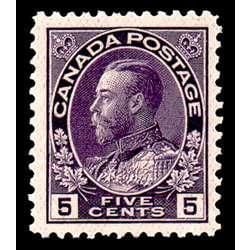 canada stamp 112i king george v 5 1922