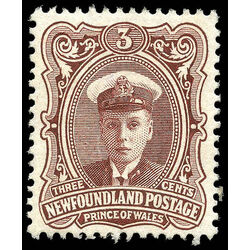 newfoundland stamp 106 prince of wales 3 1911 M VFNH 002
