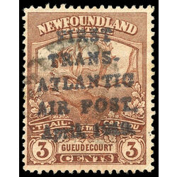 newfoundland stamp c1 caribou 3 1919