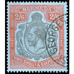 bermuda stamp 95b king george v 1931
