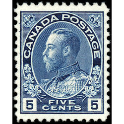 canada stamp 111 king george v 5 1914 M XFNH 017