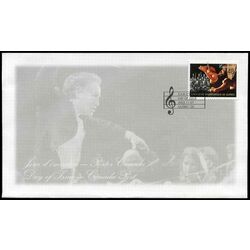 canada stamp 1968 conductor s hands strings section 48 2002 FDC
