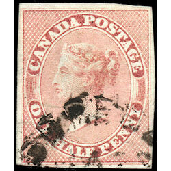 canada stamp 8 queen victoria d 1857 U F VF 031