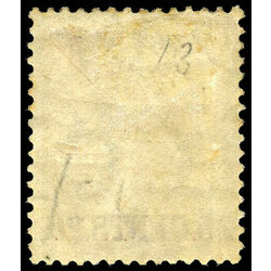 british columbia vancouver island stamp 11 surcharge 1867 M FOG 025