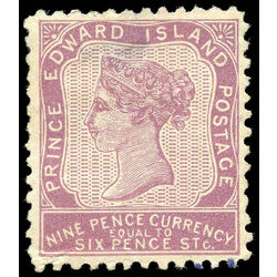 prince edward island stamp 8 queen victoria 9d 1862