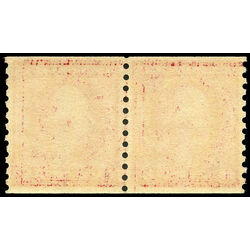 us stamp postage issues 444 washington 2 1914 M VFNH LINE PAIR 002