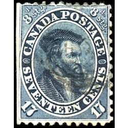 canada stamp 19 jacques cartier 17 1859 U DEF 022